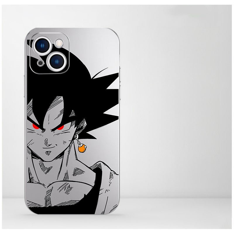 Fashion Anime Dragon Balls Gokus Laser Phone Case