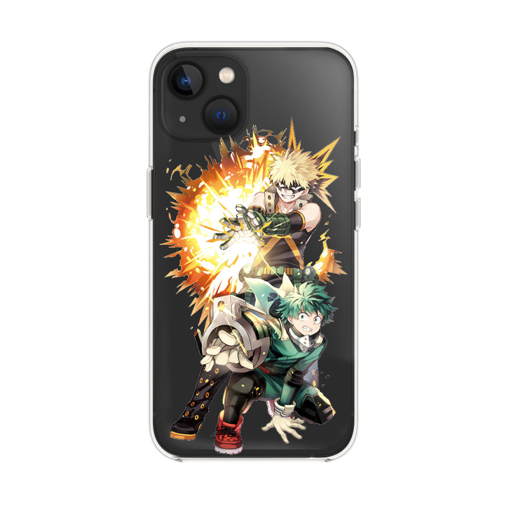 Deku and Bakugo Silicon Case