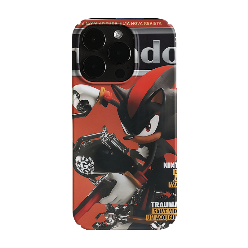 Nick the Hedge-hog Anime Phone Case