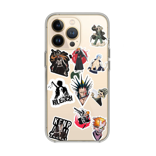 Bleach Sticker Silicon Case