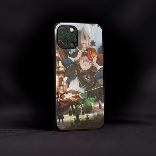 Asta Black Clover Anime Glass Case