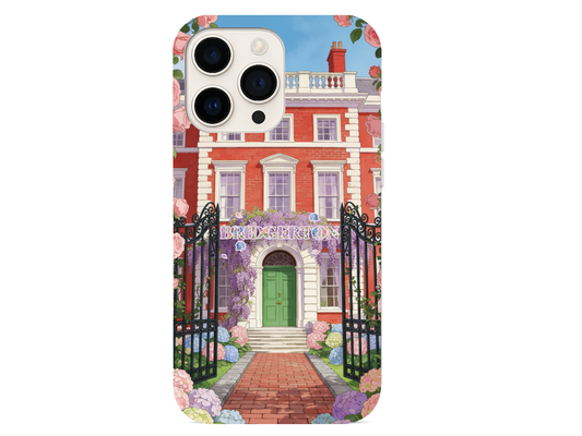 Bridgerton House Floral Mobile Phone Case
