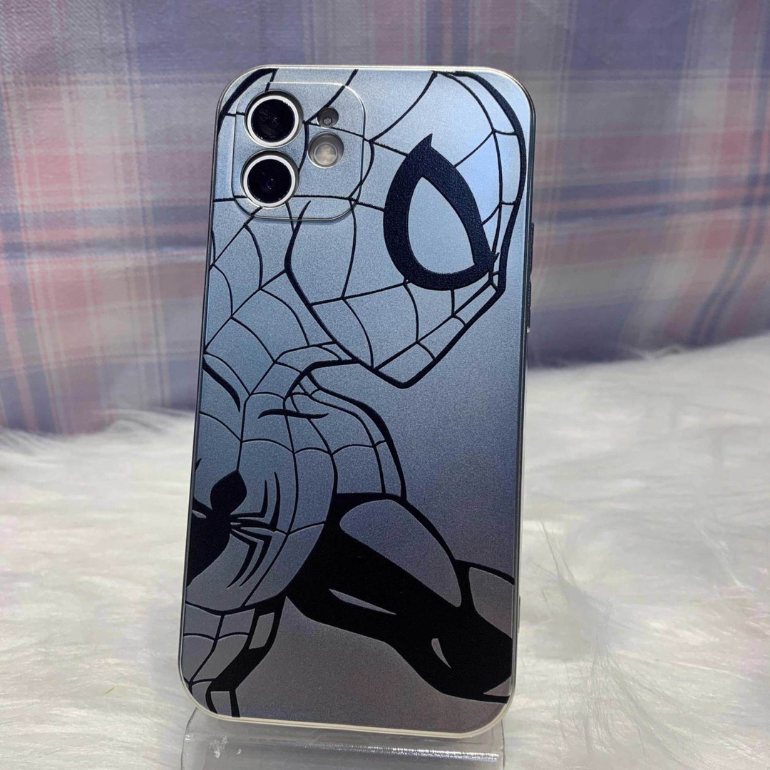 Bronzierender Marvel Spider-Man Iron Man Handyhülle