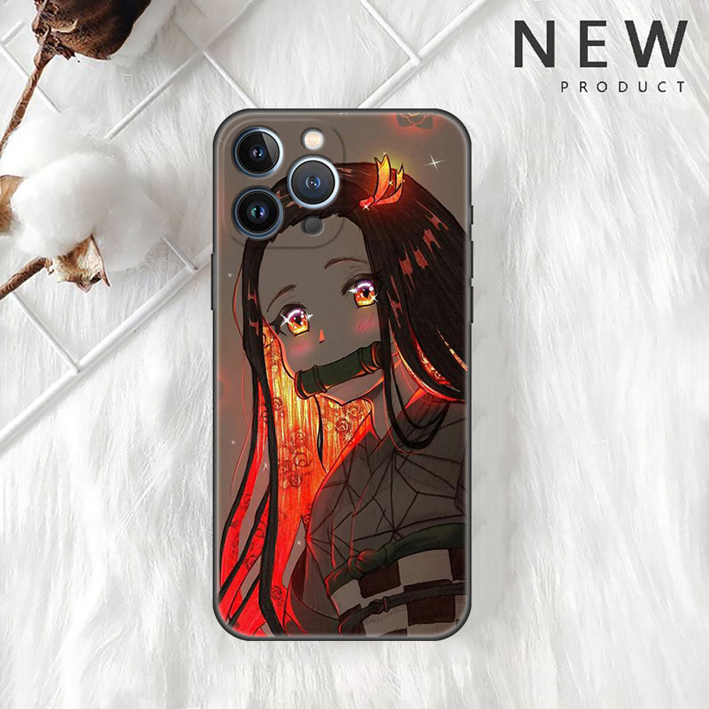 Handmade Kimetsu no Yaiba Demon Slayer Phone Case