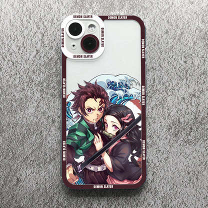 Handgemachte Kimetsu no Yaiba Dämonentöter Handyhülle