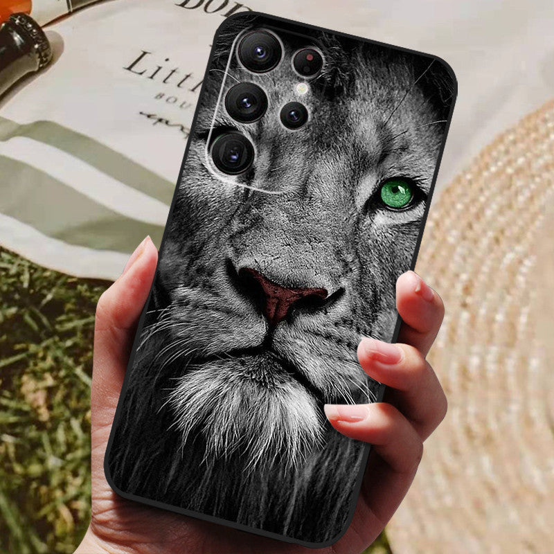 luckanime 3D animal landscape art full brand mobile phone case