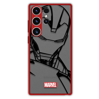 Bronzierender Marvel Spider-Man Iron Man Handyhülle