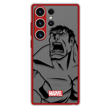 Bronzing Marvel Spider-Man Iron Man Phone Case