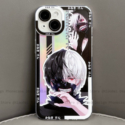 Anime Tokyo Ghoul Kaneki Ken Laser Phone Case