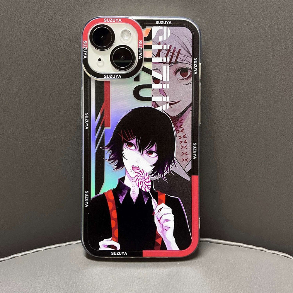 Anime Tokyo Ghoul Kaneki Ken Laser-Telefon-Hülle 