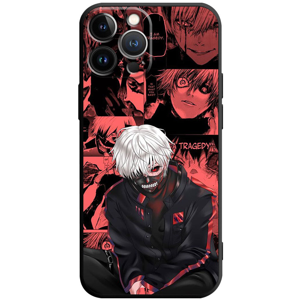 Anime Tokyo Ghoul Kaneki Ken Laser-Telefon-Hülle 