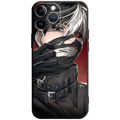 Anime Tokyo Ghoul Kaneki Ken Laser-Telefon-Hülle 