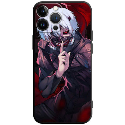 Anime Tokyo Ghoul Kaneki Ken Laser-Telefon-Hülle 