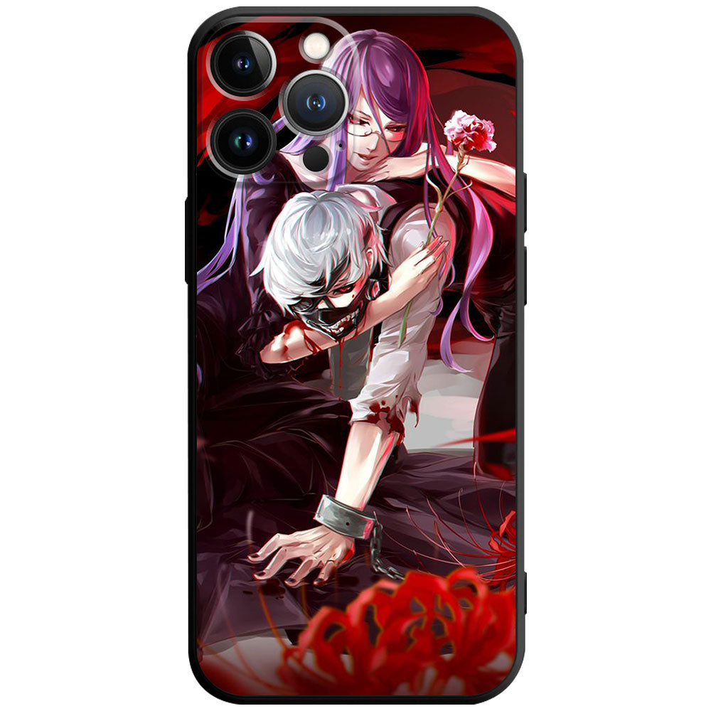 Anime Tokyo Ghoul Kaneki Ken Laser Phone Case