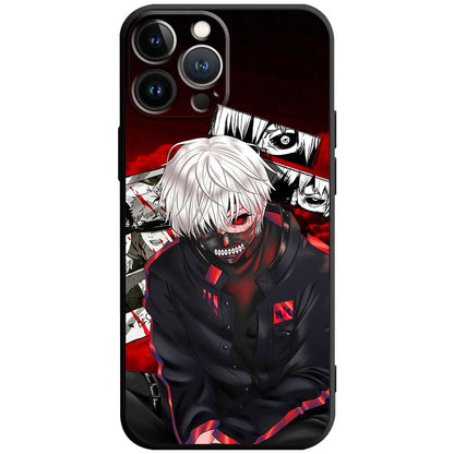 Anime Tokyo Ghoul Kaneki Ken Laser-Telefon-Hülle 