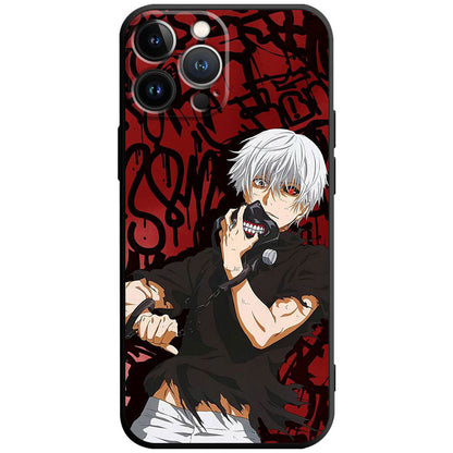 Anime Tokyo Ghoul Kaneki Ken Laser-Telefon-Hülle 