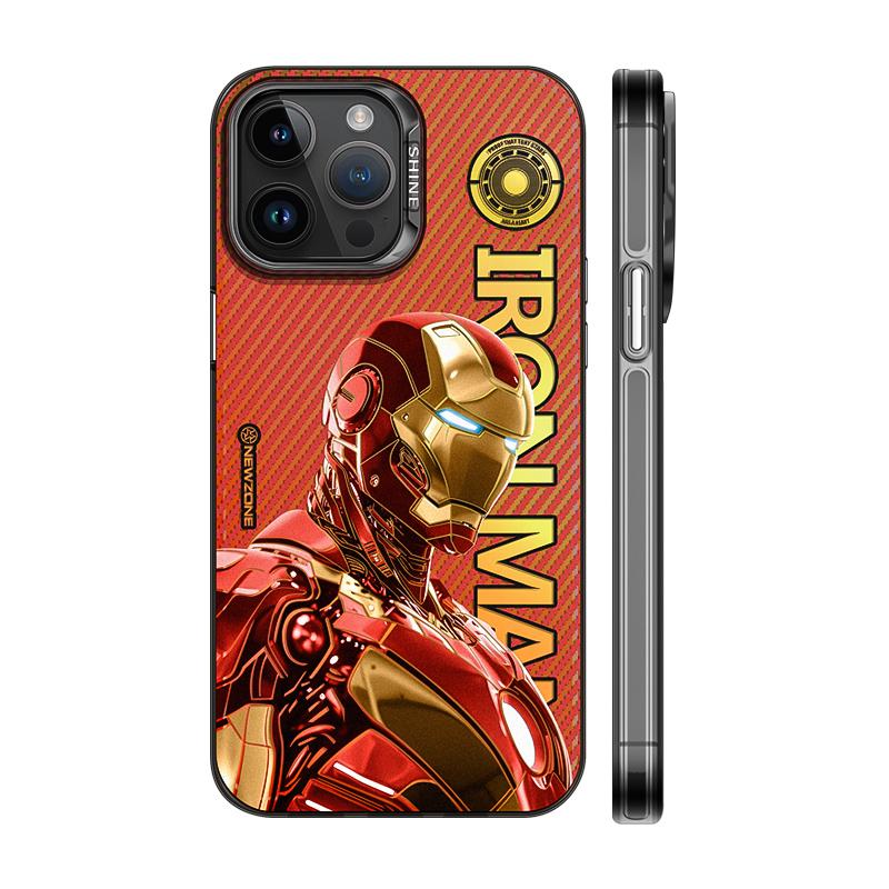 iron man spider man mobile phone case