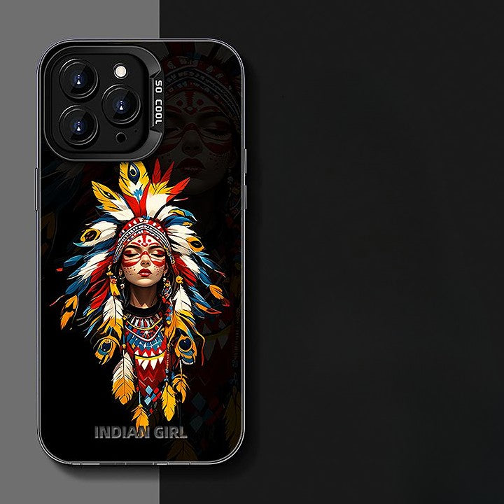 Medieval Retro American Indian Phone Case