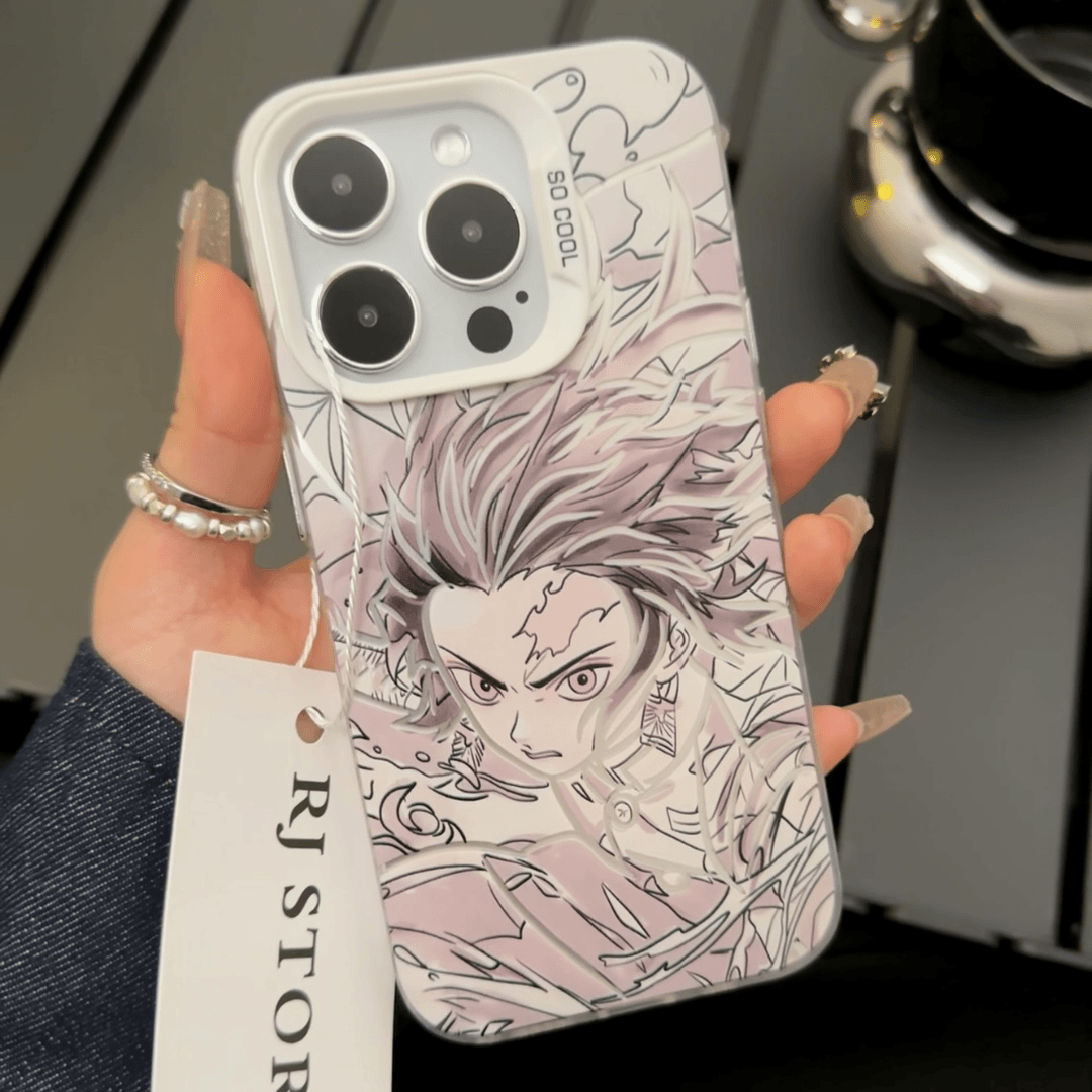 Handmade Kimetsu no Yaiba Demon Slayer Phone Case