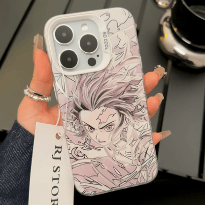 Handmade Kimetsu no Yaiba Demon Slayer Phone Case