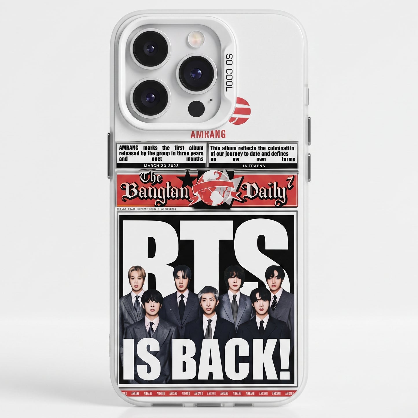 BTS Arirang phone case