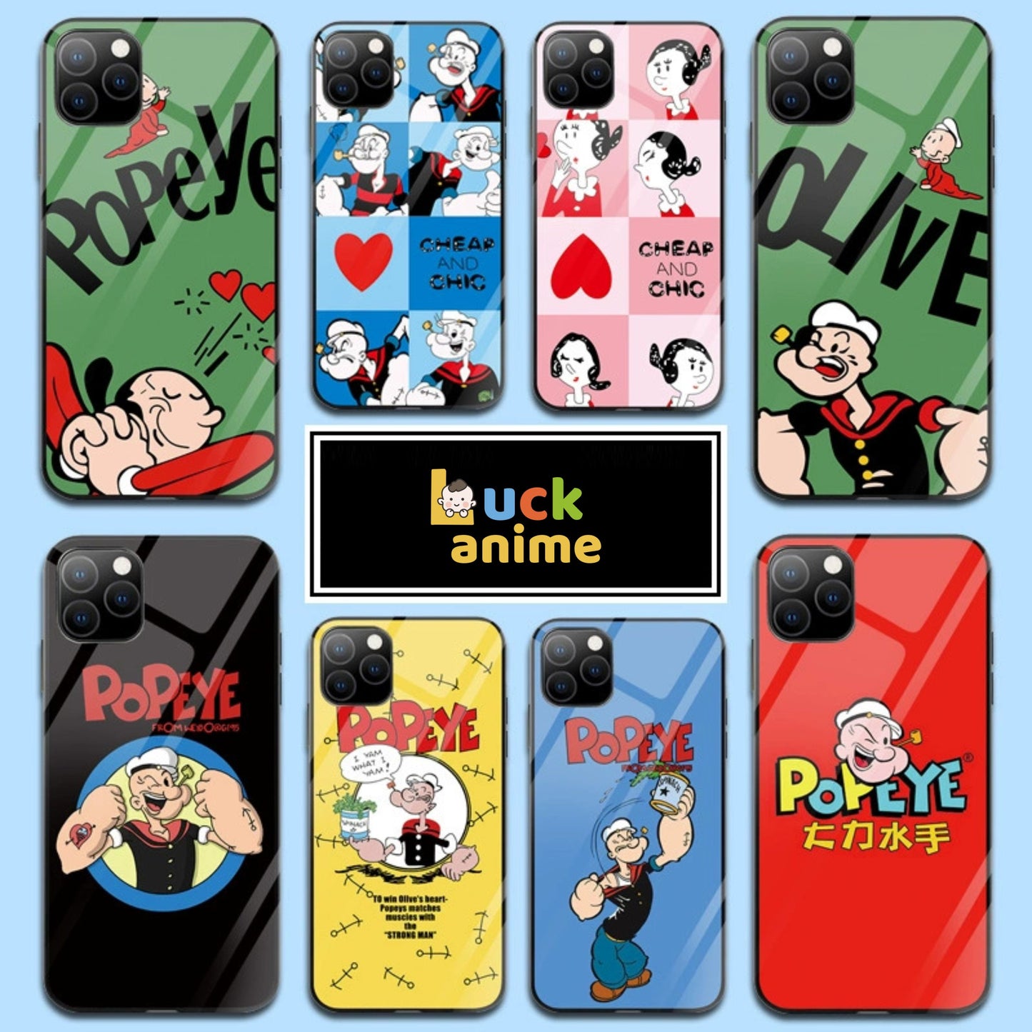 Popeye the Sailor Phone Case