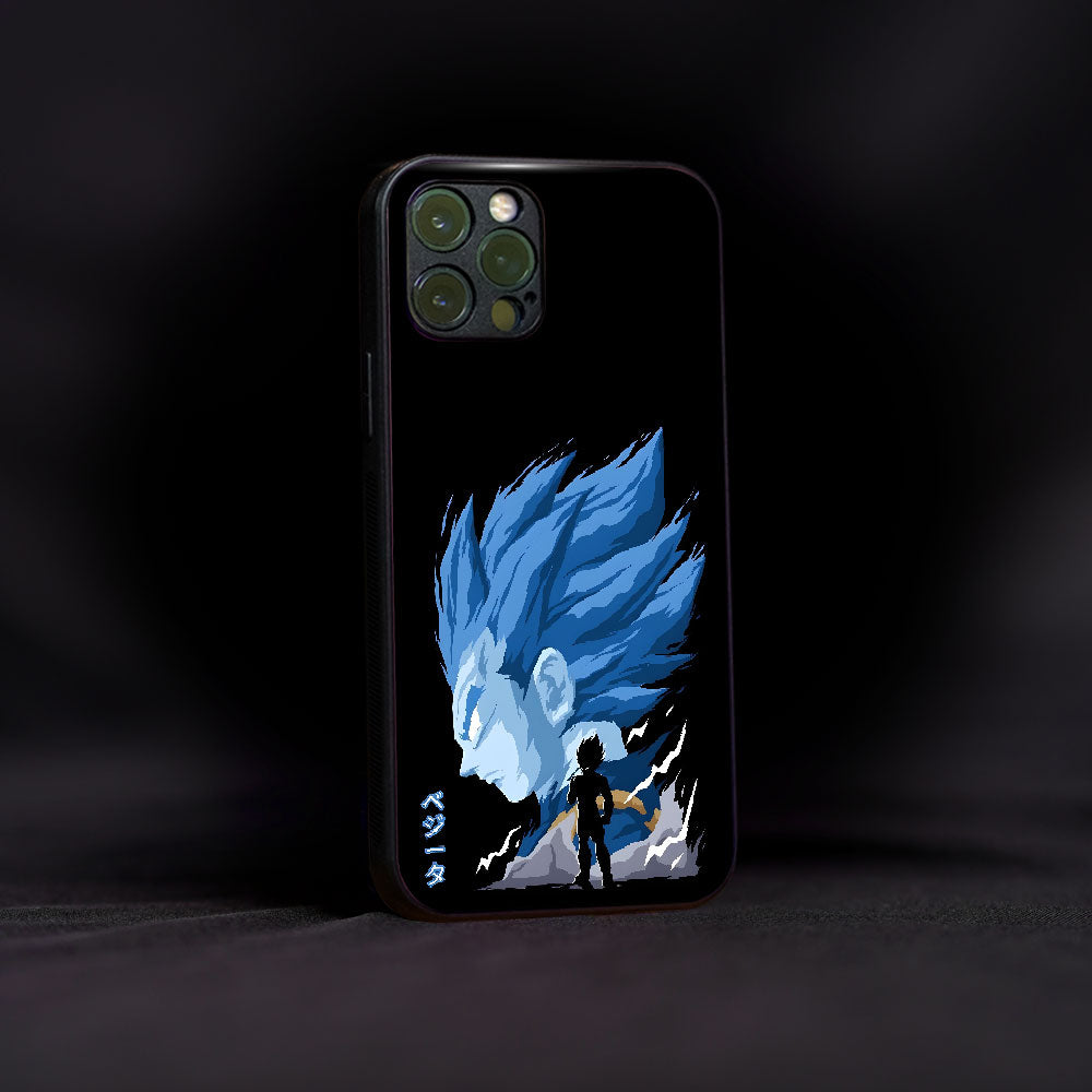 Iconic Vegeta Glass Case