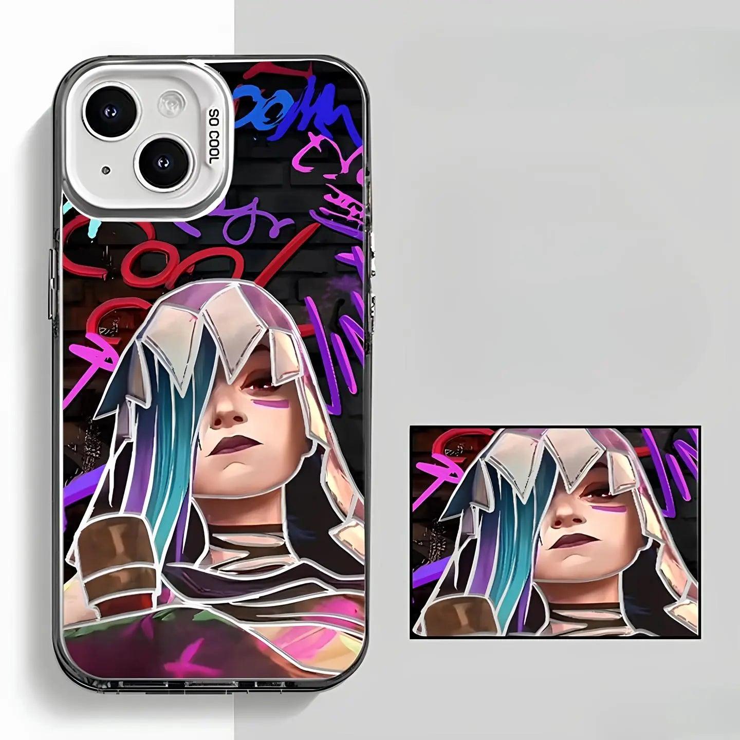 LOL-Jinx-Fashion Anime-Case-for-Hot LOL58