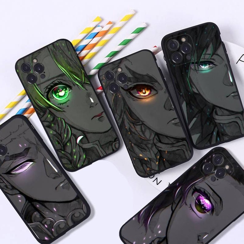 Handmade Kimetsu no Yaiba Demon Slayer Phone Case