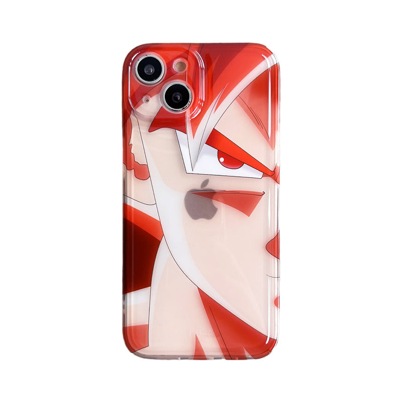 Fashion Anime Dragon Balls Gokus Laser Phone Case