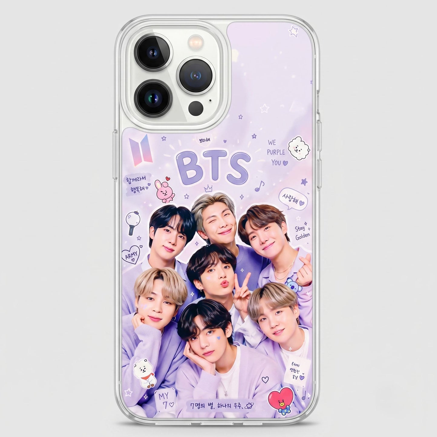 BTS concert phone case