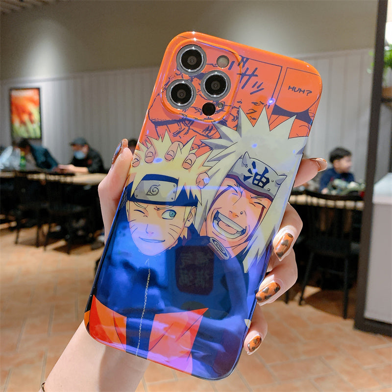 Anime creative hand-painted mobile phone case Naruto