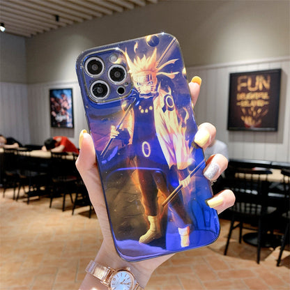 Anime creative hand-painted mobile phone case Naruto