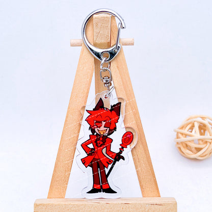 Hazbin Hotel Keychain