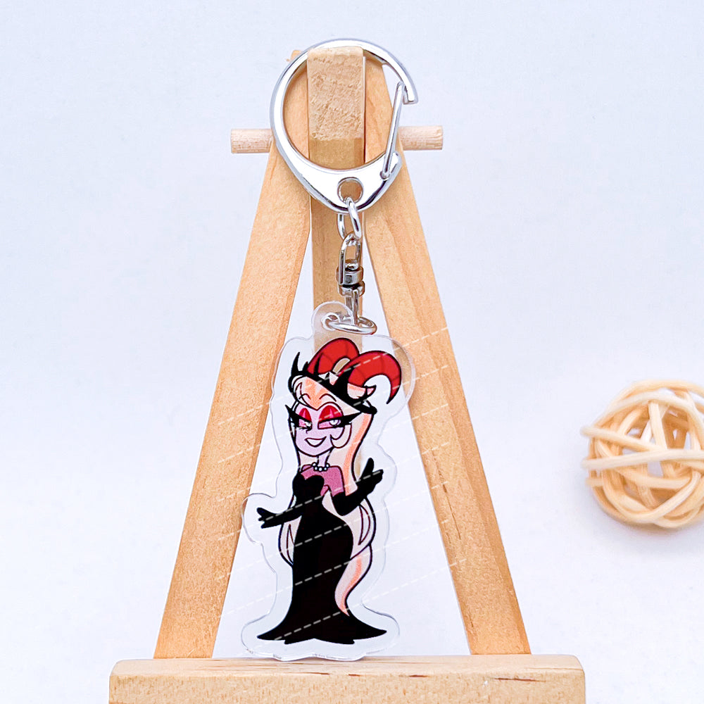 Hazbin Hotel Keychain