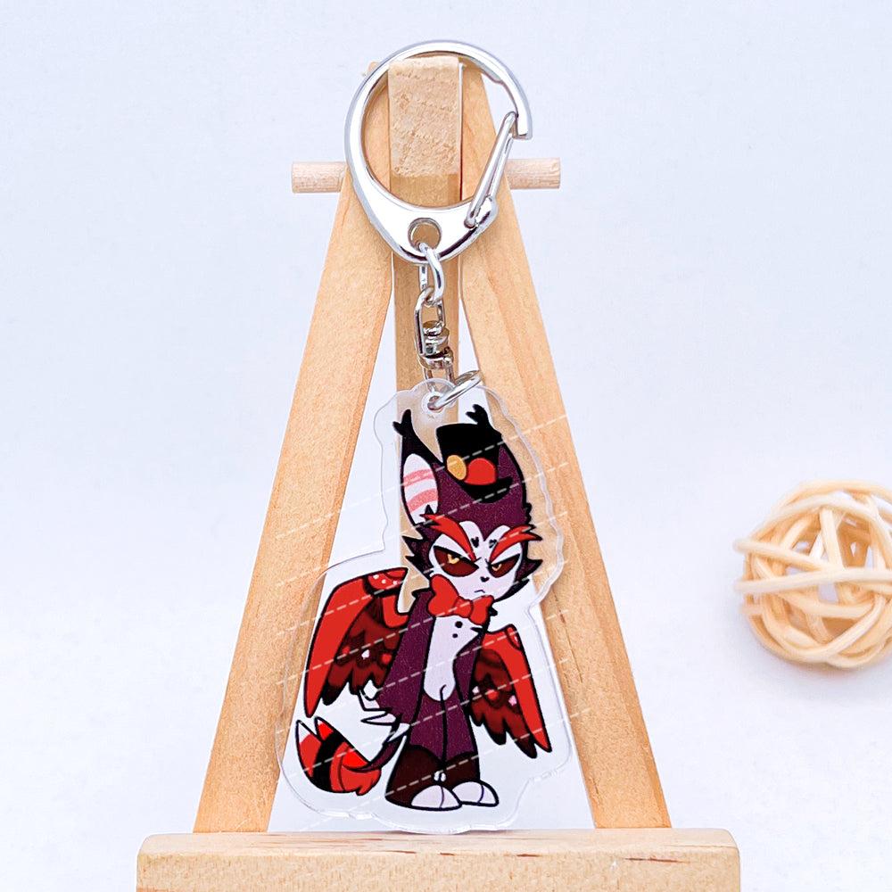 Hazbin Hotel Keychain