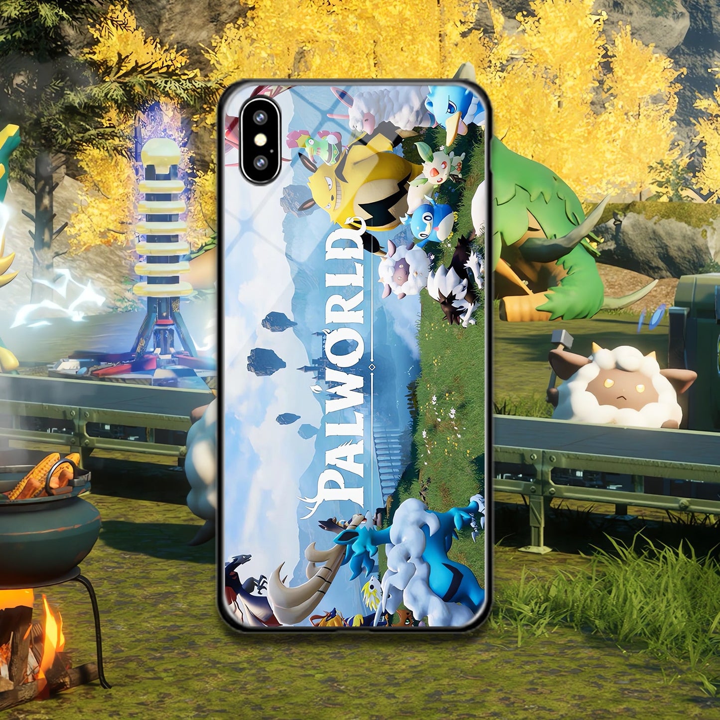 Palworld cute custom phone case