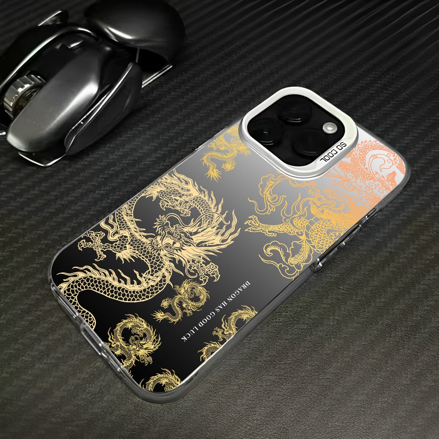 Illusory Color Chinese Dragon Cover Phone Case