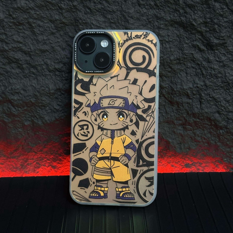 Anime creative hand-painted mobile phone case Naruto