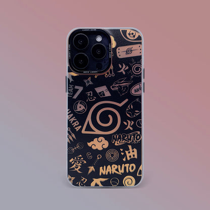 Anime creative hand-painted mobile phone case Naruto