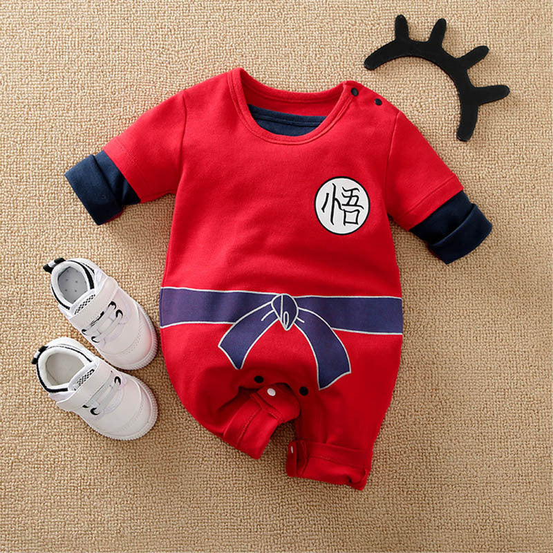 Langarm 0-18 monate Neugeborenen Cartoon Cosplay Baby Jungen Kleidung