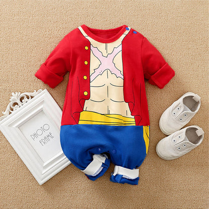 Langarm 0-18 monate Neugeborenen Cartoon Cosplay Baby Jungen Kleidung