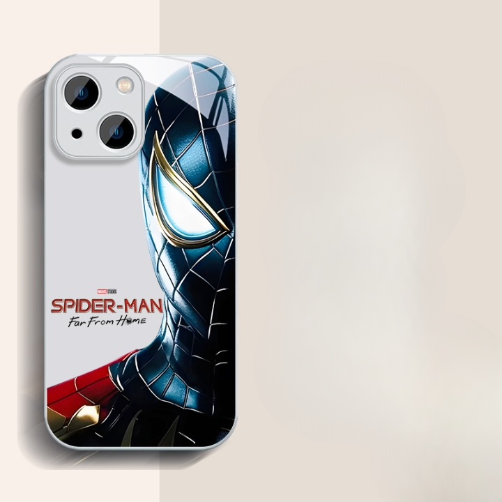 Bronzierender Marvel Spider-Man Iron Man Handyhülle