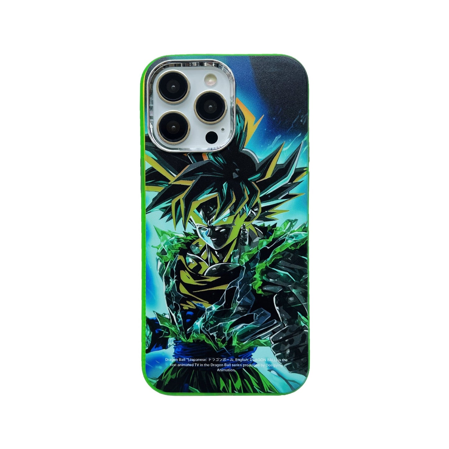 Fashion Anime Dragon Balls Gokus Laser Phone Case