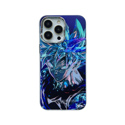 Fashion Anime Dragon Balls Gokus Laser Phone Case