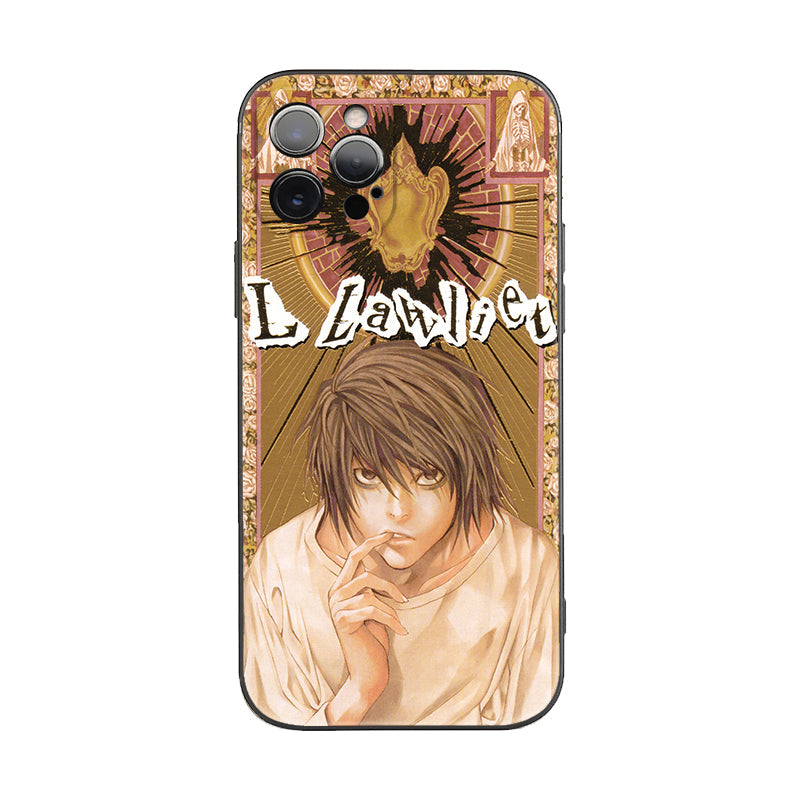 Death Note Comic Yagami Light L Case