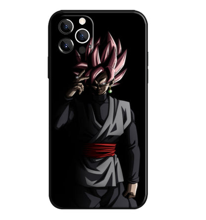 Fashion Anime Dragon Balls Gokus Laser Phone Case