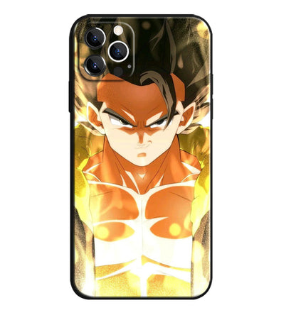 Fashion Anime Dragon Balls Gokus Laser Phone Case