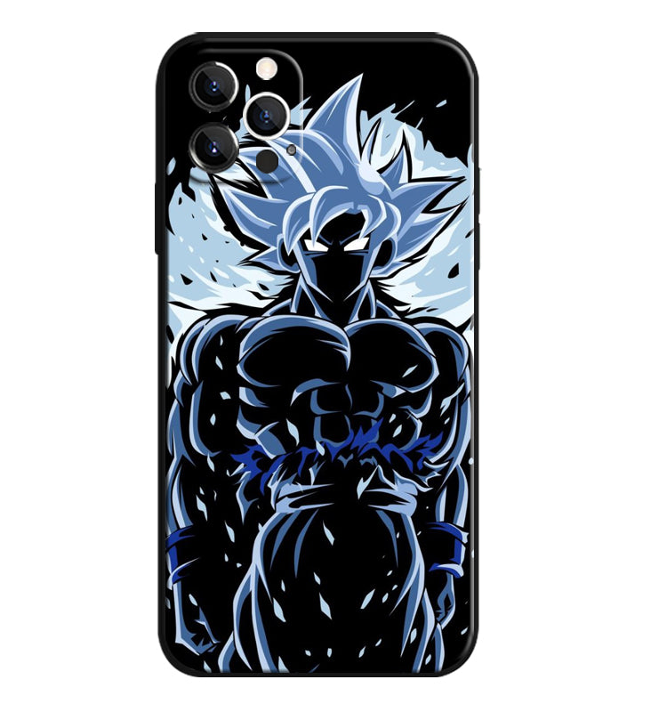 Fashion Anime Dragon Balls Gokus Laser Phone Case