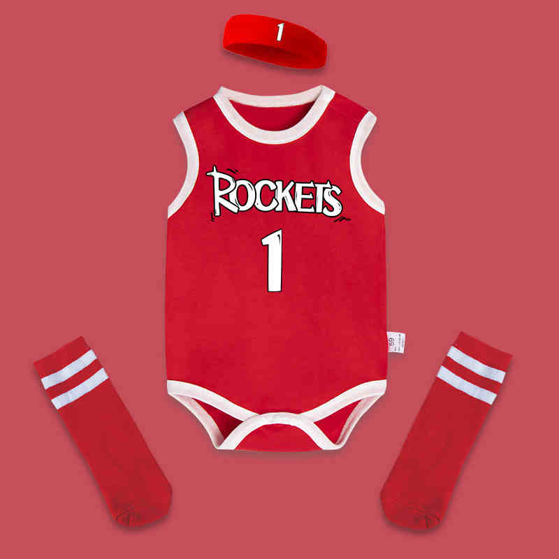 Basketball-Baby-Strampler (Socken gratis)